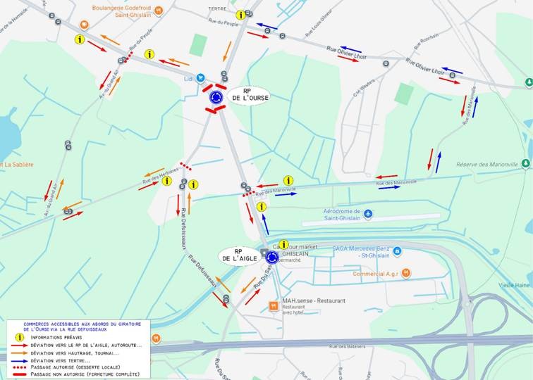 N547 / Saint-Ghislain / Rond-point de l’Ourse :  Lancement d’un chantier de réhabilitation de revêtement 