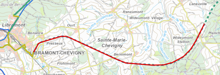 RAVeL L163 - Libramont – Wideumont : Lancement d’un chantier d’asphaltage