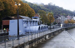 Dinant : Abaissement du niveau de la Meuse
