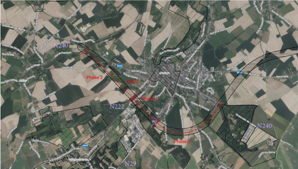 Contournement de Jodoigne : Inauguration des phases une et deux