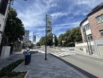 Chantier de réaménagement des rues d’Hoves et Montgomery à Enghien