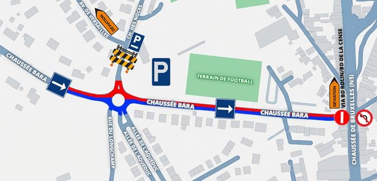 N246 - Waterloo : Lancement de travaux de réhabilitation du revêtement