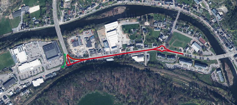 N633 – Remouchamps :  Lancement d’un chantier de réhabilitation du revêtement