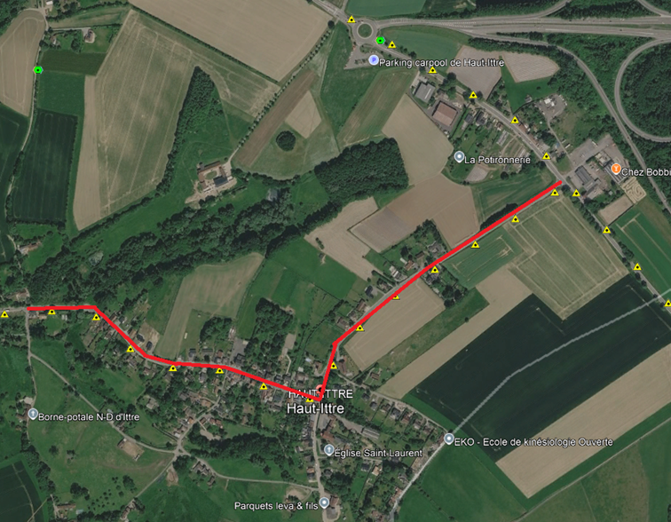 N280 : Ittre Lancement d’un chantier de réhabilitation de revêtement 