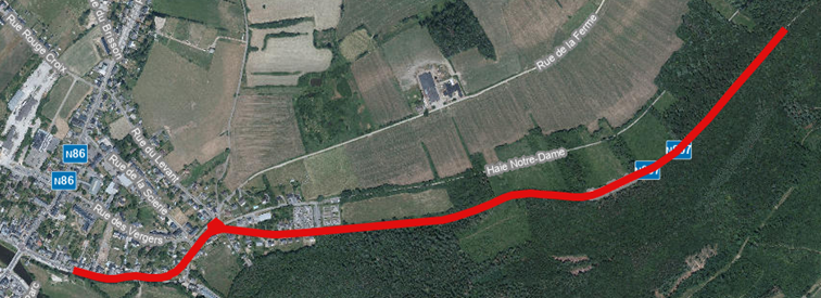 N807 – Hotton :  Lancement d’un chantier de réhabilitation du revêtement 