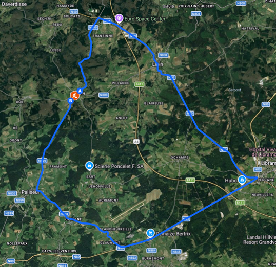 N899 – Maissin :  Lancement d’un chantier de réhabilitation de revêtement de la Traversée de Maissin