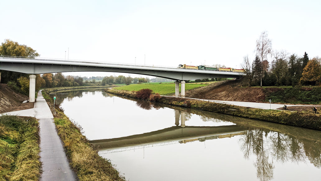 Le nouveau pont de Gouy-lez-Piéton inauguré la semaine dernière !