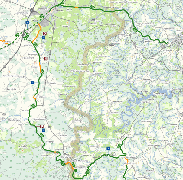 Inauguration du RAVeL de la Ligne 618 entre Fauvillers et Martelange