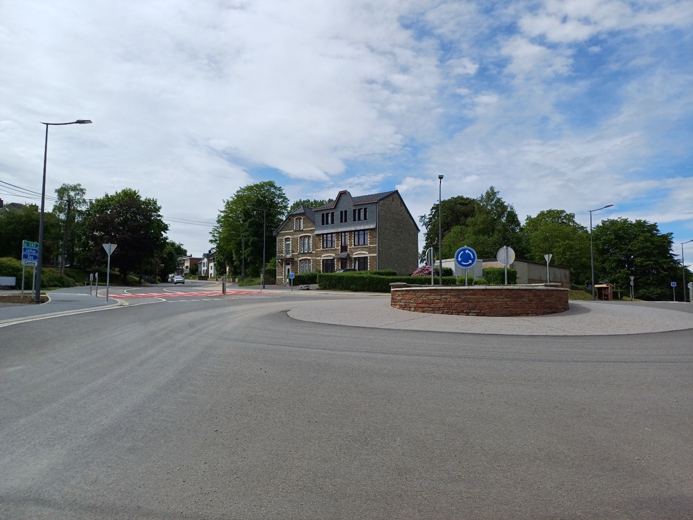 N62 – Stavelot :  Inauguration de la traversée de Francorchamps