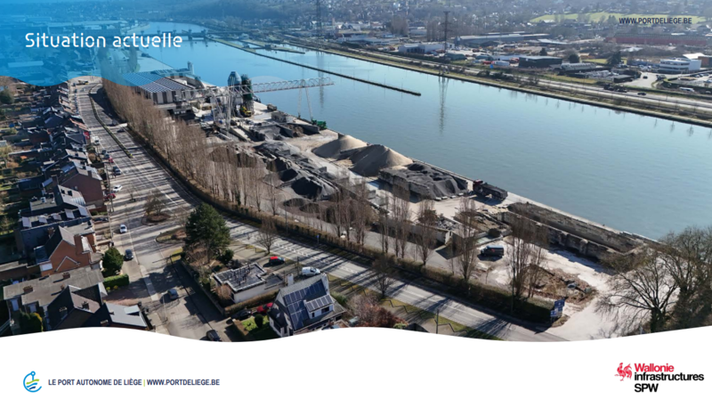 Sécurité renforcée sur la zone portuaire de Flémalle : abattage de peupliers malades et replantation prévue